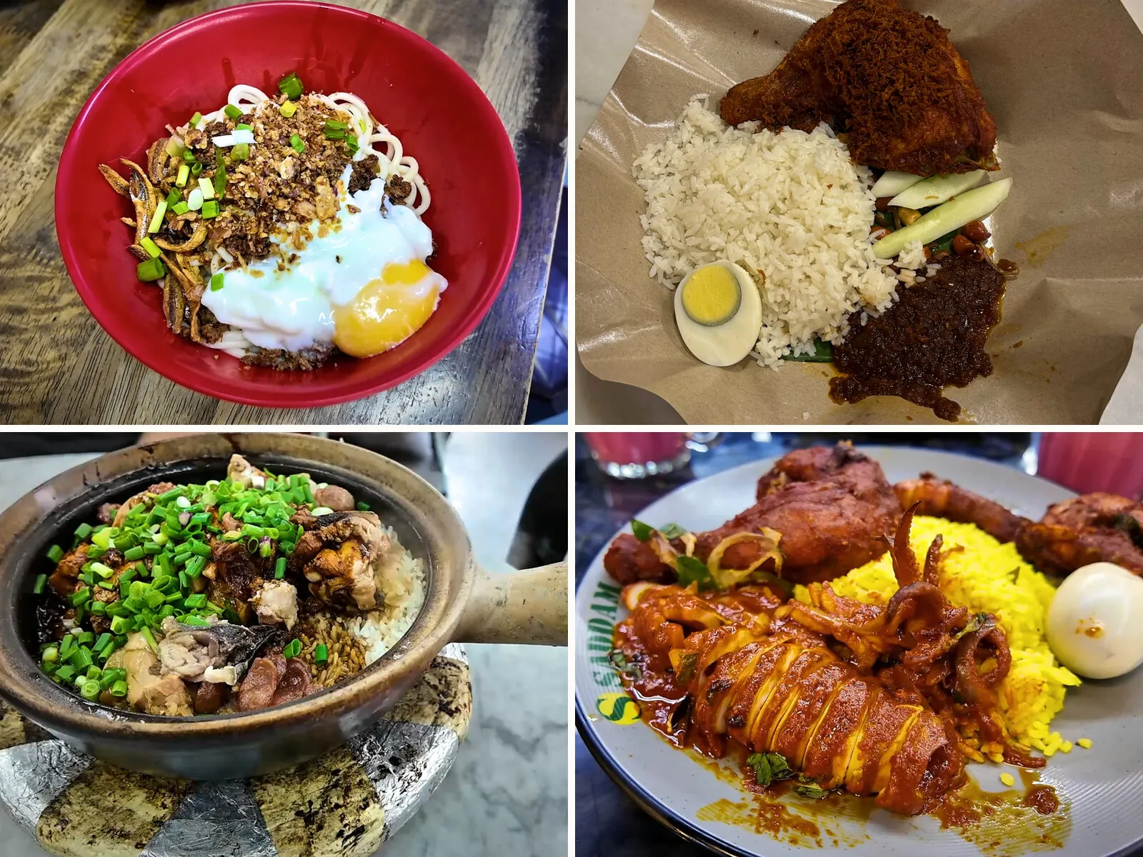 Cream at Oriental Kopi with a spread of Malaysian Food in Kuala Lumpur